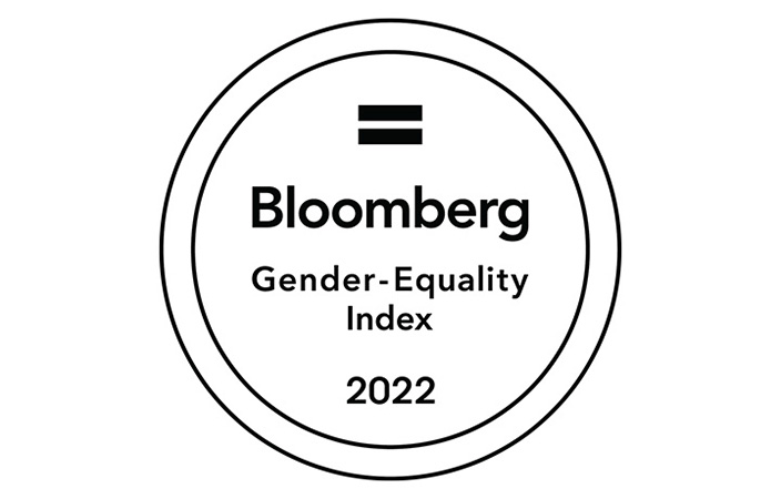 Bloomberg gender equality index 2022 logo