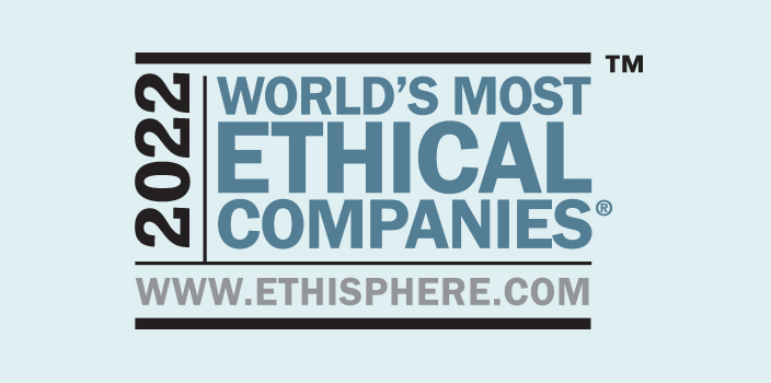 Ethisphere logo - 2022 World's Most Ethical Companies