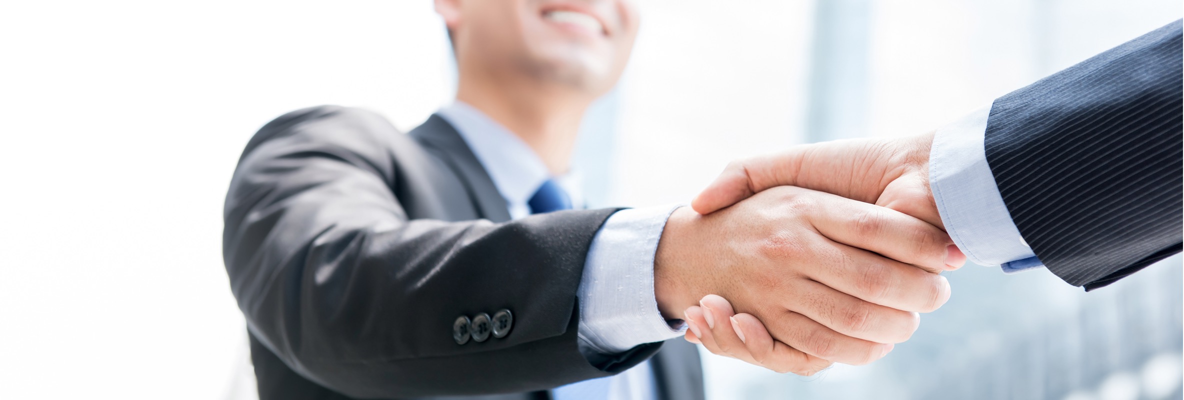 shaking hands business