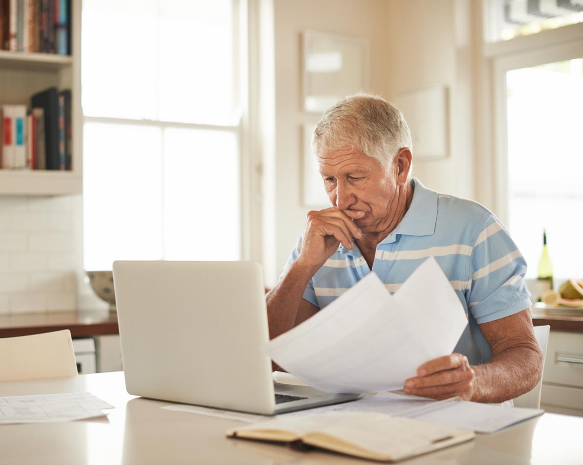 man on laptop