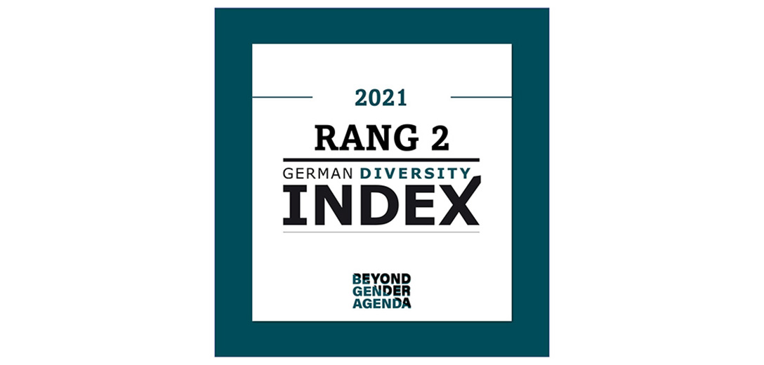 2021 Rang 2 German Diversity Index logo