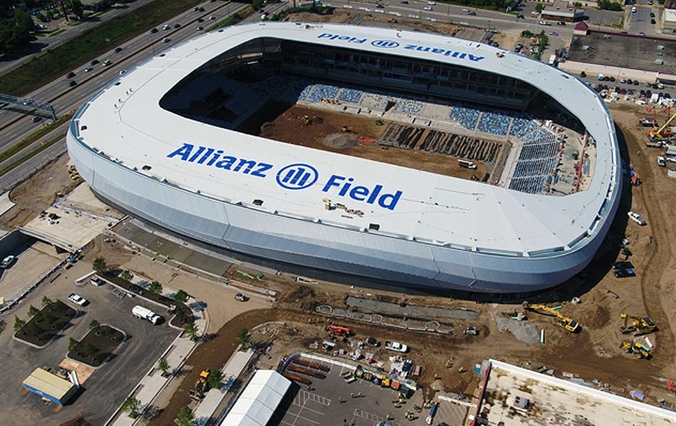 Allianz Field construction update 9 2018