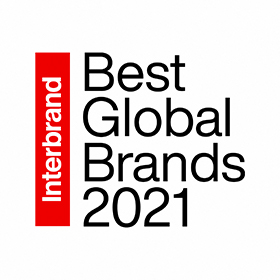 Interbrand Best Global Brands 2021 Logo