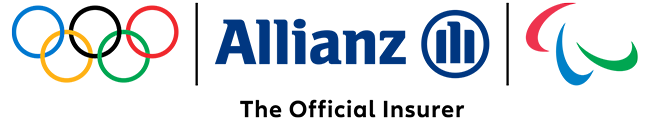 Allianz Olympics and Paralympics Movements logo, Allianz The Official Insurer